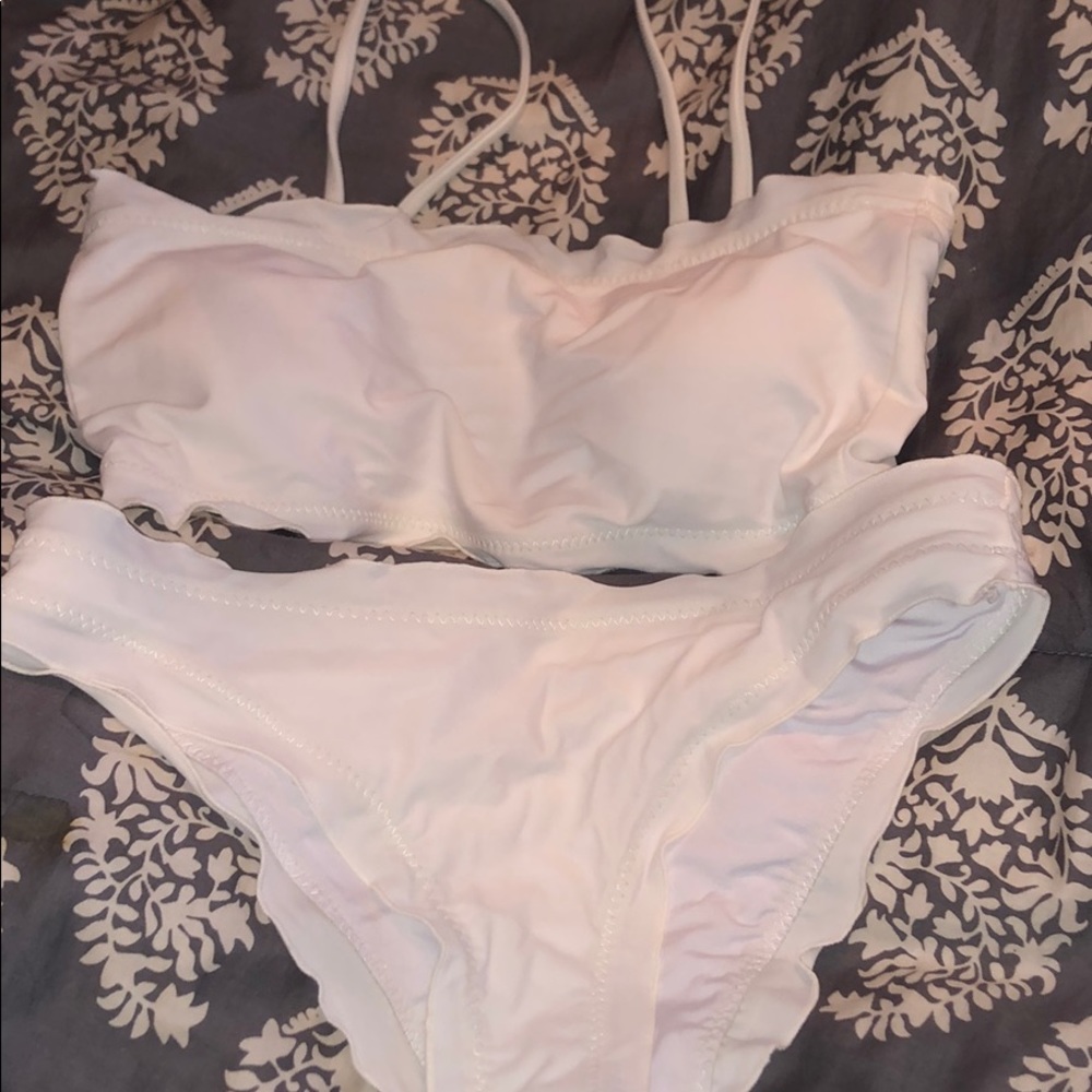 NWT White Zaful Bikini